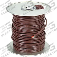 SOUTHWIRE Thermostat Wire: 18 AWG Conductor Size, 6 Conductors, 250 ft Overall Lg, 150 V Volt, CL2 (MPN 553060407)