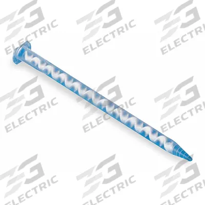 DEVCON Mixing Nozzle: Mark 5, For 10:1/1:1/2:1 Mix Ratios, Clear, 6 in Long - Mixing Nozzles