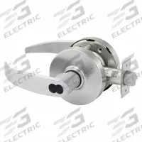 SARGENT Door Lockset: Classroom Lever Locksets, Chrome, ADA Compliant (MPN 70-10XG37 LP 26D). Key specifications — Brand: SARGENT; Series: 10X LINE; ADA Compliant: Yes; Finish: Satin Chromium-Plated.