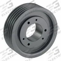 APPROVED VENDOR V-Belt Pulley: 3V690, 5 Groove, 6.9 in OD, Bushed Bore, SK, For 3V/3VX Belt Section (MPN 53V690SK). Key specifications — Pulley Industry Number: 3V690; Pitch Diameter: 6.9 in (3V); For Belt Section (broad, with similar types): 3V or 3VX.