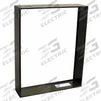 QMARK Surface Mounting Frame: Surface, 19-3/4 in x 16-1/8 in, Fits All kW, 3 13/16 in Frame Extends (MPN AWHSM). Key specifications — Color: Bronze; Mounting Type: Surface; Product Type: Surface Mounting Frame; For Use With: 39K906; Includes: Installation Instructions; Brand: QMARK; Fits kW: All; Outside Dimensions - H x W: 19-3/4 in x 16-1/8 in.