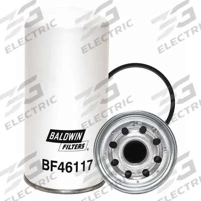 BALDWIN FILTERS Fuel Filter: Spin-On, 4 3/8 in Outside Dia, M32 x 1.50 Thread Size, Paper - Spin-On Fuel Filters