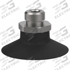 DE-STA-CO Vacuum Pad Assembly: G1/8 in, 50.04 mm Pad Dia, NBR, Black, 14.48 mm Pad Ht, 50A (MPN VC-F50N-18M). Key specifications — attr1019194: VC-F50N-18M; attr1019196: DE-STA-CO; attr1019197: 50A.