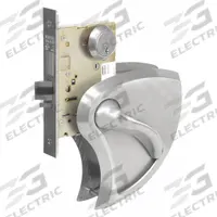 SARGENT Door Lockset: Passage Lever Locksets/Storeroom Lever Locksets, Stainless Steel (MPN 8215 BHW 32D LH). Key specifications — Ligature Resistance: Ligature-Resistant; Brand: SARGENT; Lockset Function ANSI Code: F01; Visual Indicator Message: No Message; Lockset Style: 8200 BHW; ADA Compliant: Yes; Finish: Satin Stainless Steel : Stainless Steel.