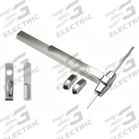 VON DUPRIN Surface Vertical Rod: 3 ft Max Door Wd, Chrome (MPN 9827TL 3 26D). Key specifications — attr1011860: Exit Device; attr1011837: VON DUPRIN; attr1011847: Surface Vertical Rod; attr1011858: Lever; attr1024139: Touchbar; attr1011835: Yes.