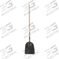 AMPCO Non-Sparking Scoop Shovel: Non-Sparking, 2 Ribs, Aluminum-Bronze Alloy, 14 in Blade Wd, Yellow (MPN S-79FG). Key specifications — attr979006: Aluminum-Bronze Alloy; attr979016: Non-Sparking Shovel; attr979009: AMPCO; attr979010: Yellow.