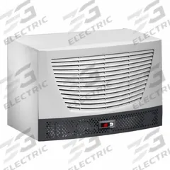 RITTAL Enclosure Cooler: 5,801 BtuH, Indoor Dust-Tight, Cooling Only, 230 V, 12, Roof Mount (MPN 3319610). Key specifications — Brand: RITTAL; Mounting Type: Roof Mount; Operation Mode: Cooling Only; Operating Voltage: 230 V.