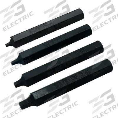 QUICK OUTS Screw Extractor Set: 4 Pc - Button-Head Socket Cap Screw Extractor Sets