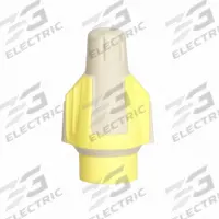 IDEAL Twist-On Wire Connectors: Tan/Yellow, Wire Sizes 16 AWG – 10 AWG, 600 V, 100, PK (MPN 30-345). Key specifications — Brand: IDEAL; Maximum Wire Combination: (3) 10 AWG; Manufacturer Part Number: 30-345; Minimum Wire Combination: (3) 22 AWG.