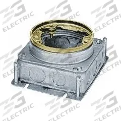 HUBBELL WIRING DEVICE-KELLEMS Floor Box: Round, (4) 3/4 in/(6) 1/2 in For Conduit Sizes (MPN FB2529). Key specifications — For Conduit Sizes: (6) 1/2 in; Brand: HUBBELL WIRING DEVICE-KELLEMS; Includes Cover: Cover Included.