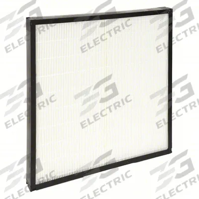 GRAINGER Minipleat Air Filter: 20 in x 20 in x 2 in, Synthetic, Plastic, No Header - MERV 15 Minipleat Air Filters