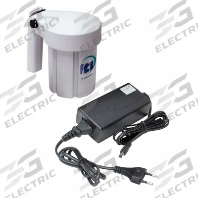 FINISH THOMPSON Electric Drum Pump Motor: Cordless Battery, 1/8 hp HP, 12 V DC - General Purpose Cordless Drum Pump Motors