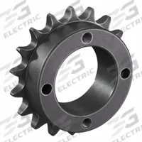 TSUBAKI Sprocket: For 40 Chain, 18 Teeth, 2.879 in Pitch Dia, 3.136 in Outside Dia, Steel (MPN 40H18). Key specifications — Brand: TSUBAKI; Required Bushing Series: H1.
