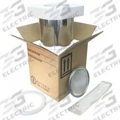 BERLIN Hazardous Material Shipping Kit: 8 1/2 in x 8 1/2 in x 9 1/4 in, 4G/Y7.8/S, 275#, Brown, 4 PK (MPN HMS-6768M). Key specifications — Brand: BERLIN; Color: Brown; Standards: UN Rated; UN Rating Solid: 4G/Y7.8/S.