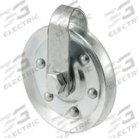 PRIME-LINE Pulley: Steel, 265 lb Load Rating - Max, 3 in Overall Lg, For 12 ft Door Ht - Max, 1 PR (MPN GD 52189). Key specifications — Brand: PRIME-LINE; Material: Steel; Mounting Location: Surface; Product Type: Pulley.