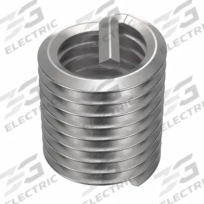 APPROVED VENDOR Helical Insert: Tanged Tang Style, Screw-Locking, 5/8"-11 Thread Size, Plain - Screw-Locking Tanged Helical Inserts