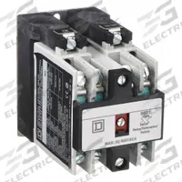 SQUARE D NEMA Control Relay: Surface Relay Mounting, 120V AC Coil Volt, 4NO, 20 A (MPN 8501XMO40V02). Key specifications — Brand: SQUARE D.
