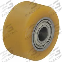 APPROVED VENDOR Caster Wheel: 3 1/8 in Wheel Dia., 1 5/8 in Wheel Wd, Polyurethane, Steel, Std, Tan (MPN VSTH 80/20K-BB0.5). Key specifications — Brand: APPROVED VENDOR; Wheel/Tread Color: Tan.