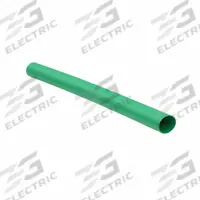 APPROVED VENDOR Heat Shrink Tubing: 0.13 in I.D. Before Shrinking, 0.06 in I.D. After Shrinking, 2:1 (MPN ST125GR-48-1pk). Key specifications — Color: Green; Brand: APPROVED VENDOR.