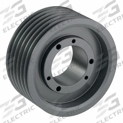 APPROVED VENDOR V-Belt Pulley: 3V600, 6 Groove, 6 in OD, Bushed Bore, SK - Bushed-Bore Cast-Iron Wedge V-Belt Pulleys