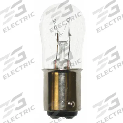 APPROVED VENDOR Incandescent Bulb: Incandescent, Double Contact Bayonet (BA15d), (S) Sign - BA15d Double-Contact Bayonet Base Lamps