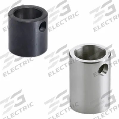 ELESA Hole Reduction Sleeve: Black Oxide Coated Steel, 0.375 in Bore Dia - Hole Reducing Sleeves for Position Indicators