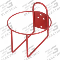 MARLIN STEEL WIRE PRODUCTS Storage Basket: Material Handling Basket, Steel, Chrome-Plated, Red (MPN 01431006-05)
