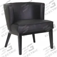BOSS Barrel Chair: Black, Black, 0 Casters/Glides, 25 1/2 in Overall Wd, 28 in Overall Ht, Vinyl (MPN B529BK-BK). Key specifications — Brand: BOSS; Back Material: Vinyl; Seat Material: Vinyl; Chair Material: Vinyl.