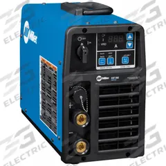 MILLER ELECTRIC Stick Welder: CST 282, DC, Dinse-Style, Power Source Only (MPN 907810). Key specifications — Input Frequency: 50/60 Hz; Maximum Amperage (Stick): 280 A; Phase: Single-/Three-Phase; Cable Connection Type: Dinse-Style; Input Voltage (Nominal) (Merch - Table Column, Filters): 400V.