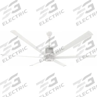 BIG ASS FANS Ceiling Fan: 15,576 cfm Airflow, 7 ft Blade Dia, 7 Speeds, 100 to 277V AC - Industrial HVLS Ceiling Fans