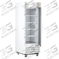 AMERICAN BIOTECH SUPPLY Lab Refrigerator: 23 cu ft, Upright, 2°C to 7°C, 34 3/4 in Overall Dp, R-290 (MPN PH-ABT-HC-23G). Key specifications — Door Opening Style: Right; Color: White; Alarm Type: Temperature; Manufacturer Part Number: PH-ABT-HC-23G; Brand: AMERICAN BIOTECH SUPPLY; Product Type: Lab Refrigerator; Door Type: Swing Glass; Refrigerant Type: R-290.