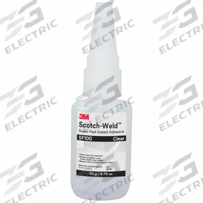 3M Super Fast Instant Adhesive: SF100, Gasket Attachments/Small Joint Assemblies - General Purpose Instant Adhesives