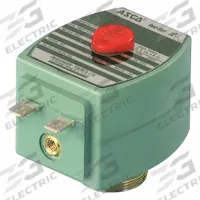 ASCO Solenoid Valve Coil: Watertight without Junction Box, F, 110V/120V, 10.1 W Watt, DIN (MPN 238612-032-*). Key specifications — Coil Enclosure: Watertight without Junction Box; Voltage: 120V; Electrical Connections: DIN.