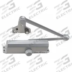 PDQ Door Closer: Parallel Mounting Type, Grade 3 - Light Duty, Aluminum, 11 1/4 in Lg, 1 7/8 in Wd (MPN 3100 BCDS 689). Key specifications — Manufacturer Part Number: 3100 BCDS 689; Brand: PDQ; Closer Series: 3100; Closer Type: Non-Hold Open; Compatible with Series: 1260; Location Use: Interior/Exterior; Spring Type: Adjustable; Product Type: Door Closer.