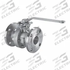 KECKLEY Manual Two-Way Ball Valve: 3 in, Carbon Steel, Straight, Class 300 Flange, Two-Piece (MPN BVF2RF4FCSRGSL-300). Key specifications — Brand: KECKLEY; Handle: Locking Lever.
