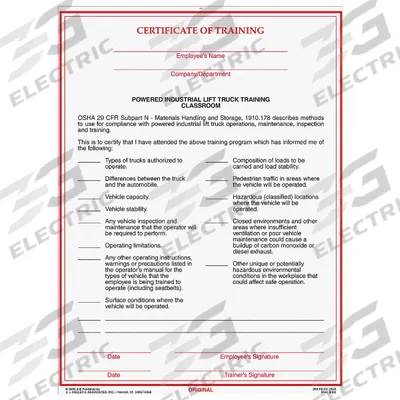 JJ KELLER Training Video: Aerial Lift Training, Lift Truck Training Certificate - Forklift Training