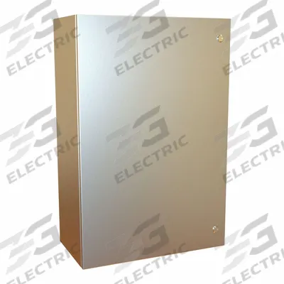 HAMMOND Electrical Enclosure: 304 Stainless Steel, 36 in x 24 in x 12 in, NEMA 12/13/3R/4/4X - Stainless Steel Enclosures