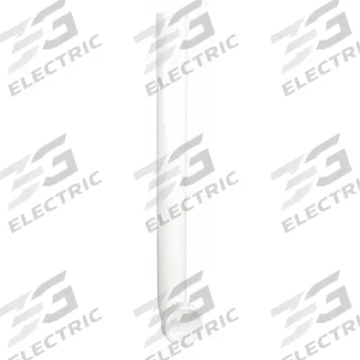 APPROVED VENDOR Waste Arm: Plastic, White, 1 1/2 in Nominal Pipe Size, 15 in Overall Lg - Wall Bends