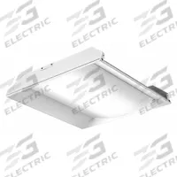 LITHONIA LIGHTING Recessed Troffer: 2 ft Lg, 2 ft Wd, 3,412 lm, 4000K, 27.1 W, 120 to 277V AC (MPN 2FSL2 33L EZ1 LP840). Key specifications — attr1261884: 120 to 277V AC; attr1261878: LITHONIA LIGHTING; attr1261883: U-Bend T8; attr1261870: 4000K; attr1261880: Yes.