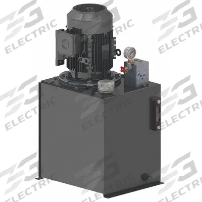 MONARCH Hydraulic Power Unit: 6.9 gpm, 1,000 psi Max. Pressure, 5 hp - Standard AC Hydraulic Power Units