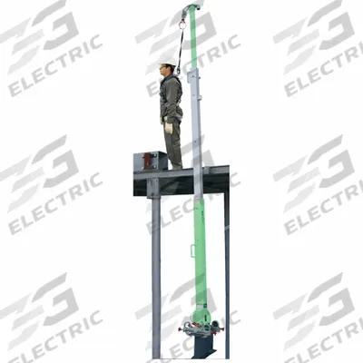 3M DBI-SALA Post Anchor: 1 Workers Per System, Swivel D-Ring - Telescoping Post Anchor Masts