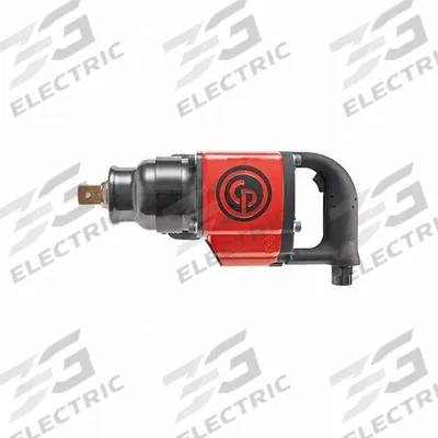CHICAGO PNEUMATIC Air Impact Wrench: Full-Size, 1 in Drive, D-Handle, Square, 1/2 in Air Inlet - D-Handle Air-Powered Impact Wrenches with Standard Anvils