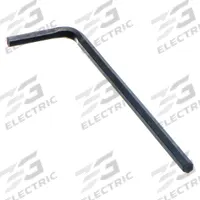 EKLIND Hex Key: 0 Ball Ends, 1 in Tip Size, SAE, Short, Alloy Steel, Black Oxide, 2 5/8 in Handle Lg (MPN 15164). Key specifications — attr1205521: EKLIND; attr1205526: Black Oxide.