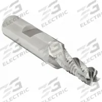 OSG Roughing End Mill: Cobalt, 4 Flute, 3/8" Mill Dia, 3/4" LOC, 2-1/2" OAL (MPN 4709600)