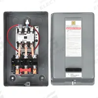 SQUARE D Definite Purpose Magnetic Motor Starter: Non-Reversing, 3 Poles, 40 A, 480V AC Coil, SQD145 (MPN 8911DPSG43V06). Key specifications — Brand: SQUARE D; Thermal Units Required: 3 Thermal Units Required (Not Included).