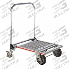 MAGLINER Platform Truck: 750 lb, 31 in L x 23 1/4 in W x 10 in H Deck, Polyurethane, 4 in Caster Dia (MPN MT-TA). Key specifications — Brand: MAGLINER; Caster/Wheel Configuration: (2) Rigid; Color: Silver; Caster Wheel Width: 1-1/4 in.
