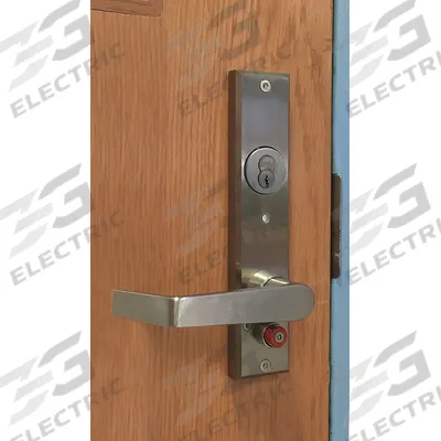 SECURITECH Door Lockset: Classroom Security Lever Locksets, Stainless Steel, ADA Compliant - Electric Lever Locksets