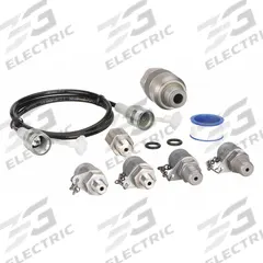 FLUKE Transmitter Test Hose Kit: Transmitter Test Hose Kit, Transmitter Test Hose Kits, FLK-700M20TH. Key specifications — Compatible with Manufacturer Model Number: Fluke Pressure Calibrators; Thread Size: 1/8 in (NPT); Features: 5,000 psi Rating; Manufacturer Part Number: FLK-700M20TH; Brand: FLUKE.