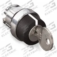 SCHNEIDER ELECTRIC Keyed Selector Switch: 2 Position, 22 mm Panel Mounting Size, Series XB4 (MPN ZB4BG6). Key specifications — Manufacturer Part Number: ZB4BG6; Brand: SCHNEIDER; Switch Action: Maintained/Momentary; Key Removal Position: Left.