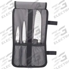 MERCER CUTLERY Knife Set: 3 Implements, Steel, 7 in Blade Lg, NSF Certified (MPN M21910)
